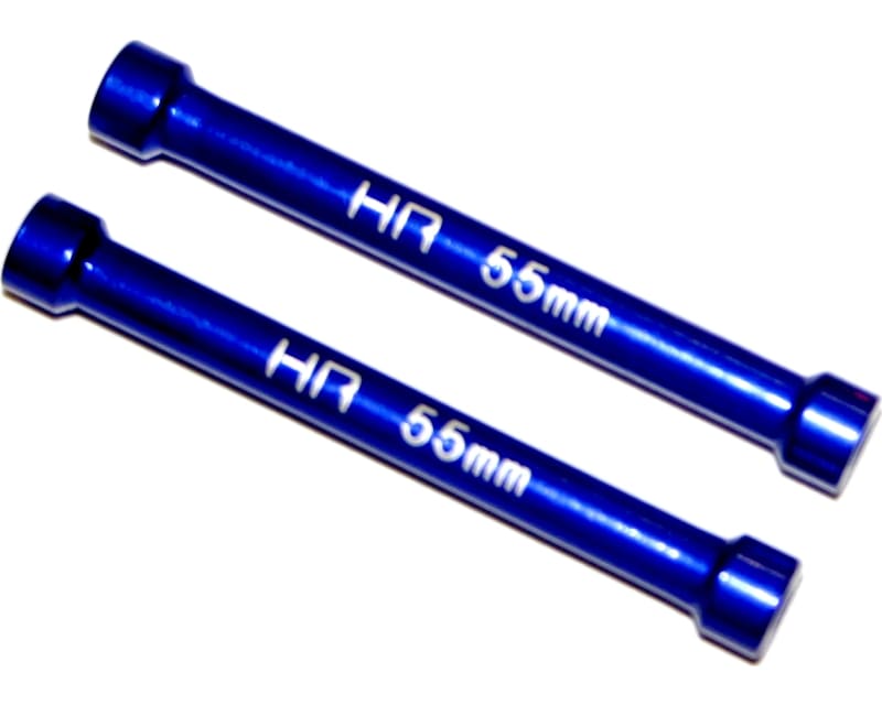 Aluminum Standoff Post Link 55mm w/ M3 Threads (Blue)(2)
