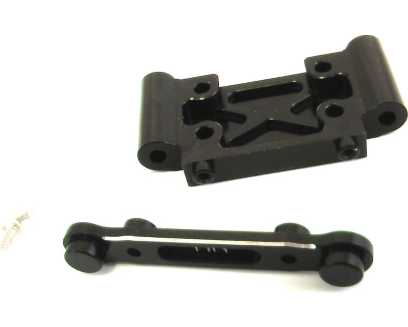 Black Aluminum Front Hinge Pin Brace Mount