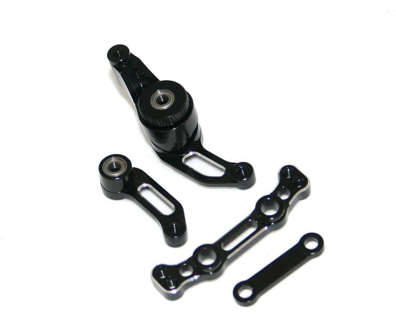 Tap to zoom Black Aluminum Steering Servo Saver