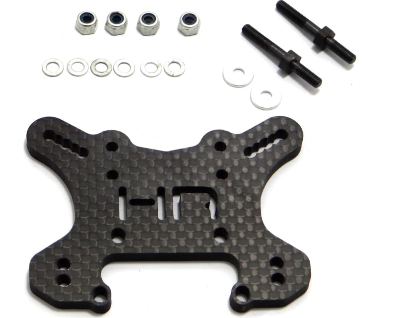 Front Carbon Fiber Shock Tower w/ Shock Mounts