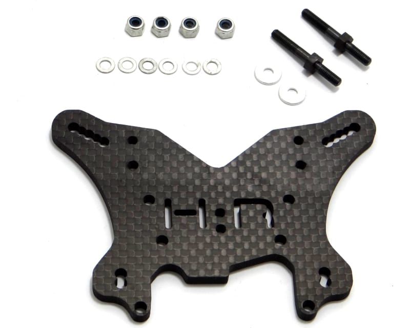 Rear Carbon Fiber Shock Tower w/ Shock Mounts
