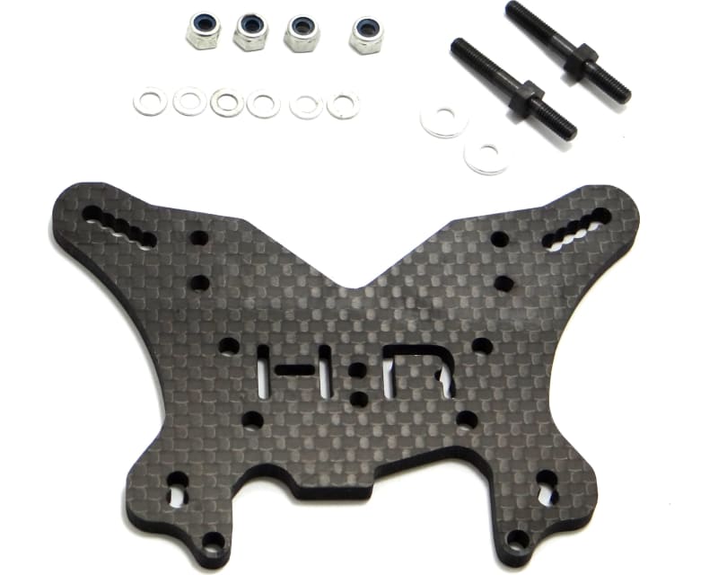 Rear Carbon Fiber Shock Tower w/ Shock Mounts