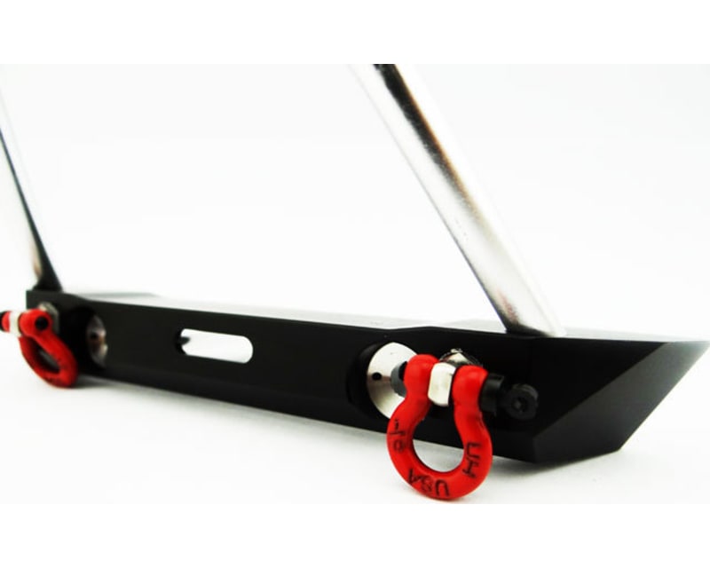 Tap to zoom Aluminum Front Stinger Bumper - SCX10