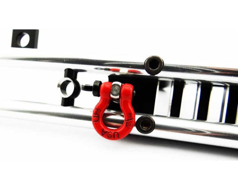 Tubular Rear Bumper with Winch & Light Mount