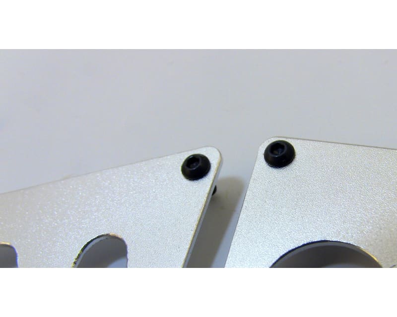 Skid Plate for AX80044 (silver) - SCX10 II Honcho