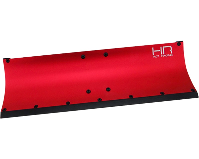 Red Aluminum Snow Plow Kit Axial Scx10 Scx10 Ii