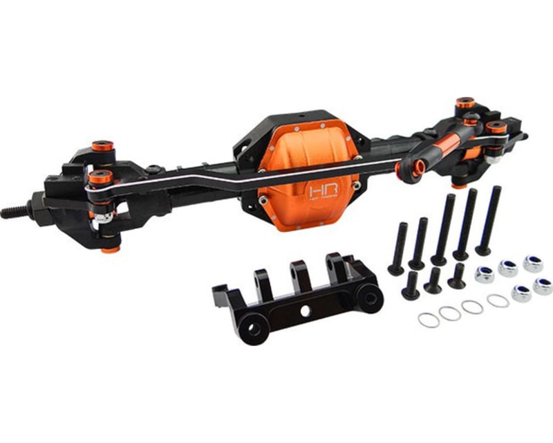 discontinued Front Axle Assembly Aluminum & Composite (Orange) -