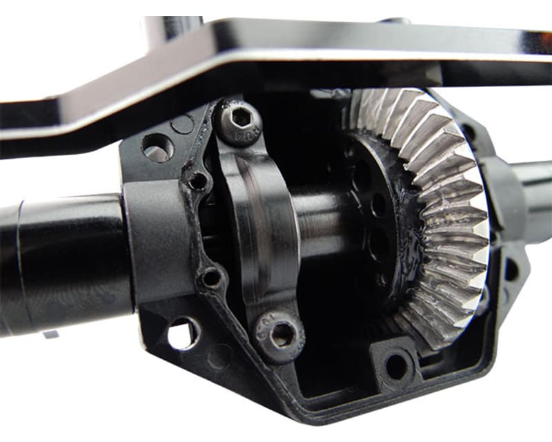discontinued Front Axle Assembly Aluminum & Composite (Orange) -