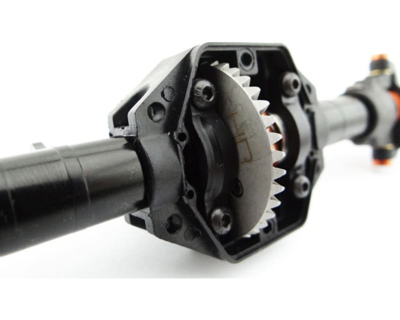 discontinued Rear Axle Assembly Aluminum & Composite (Orange) -
