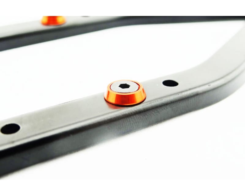 Tap to zoom Black & Orange Steel Chassis Frame Rails Axial Scx10 Scx10 Ii