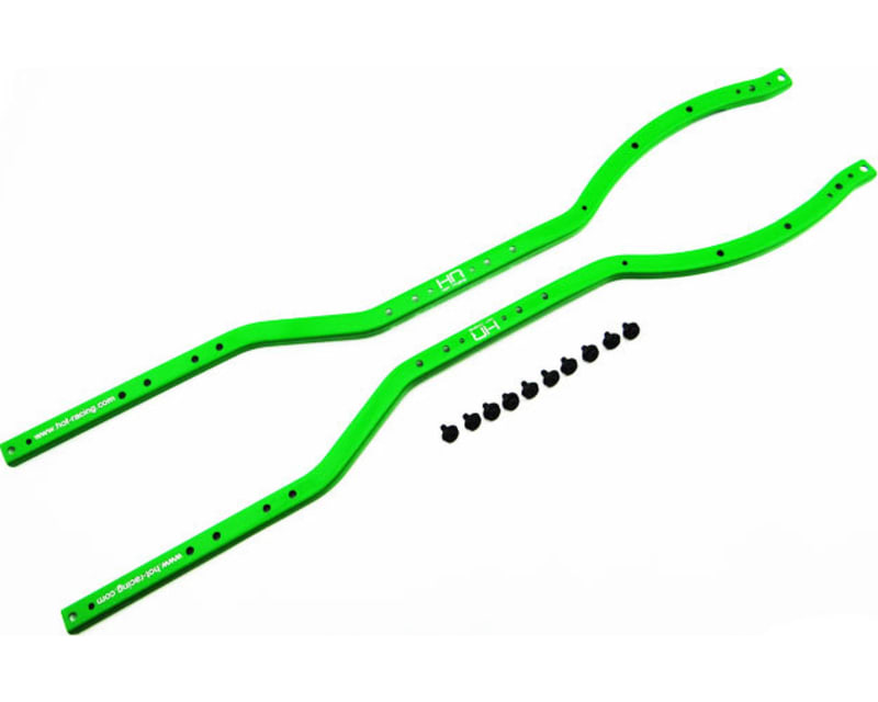 Green Steel Chassis Frame Rails Axial Scx10 Scx10 Ii
