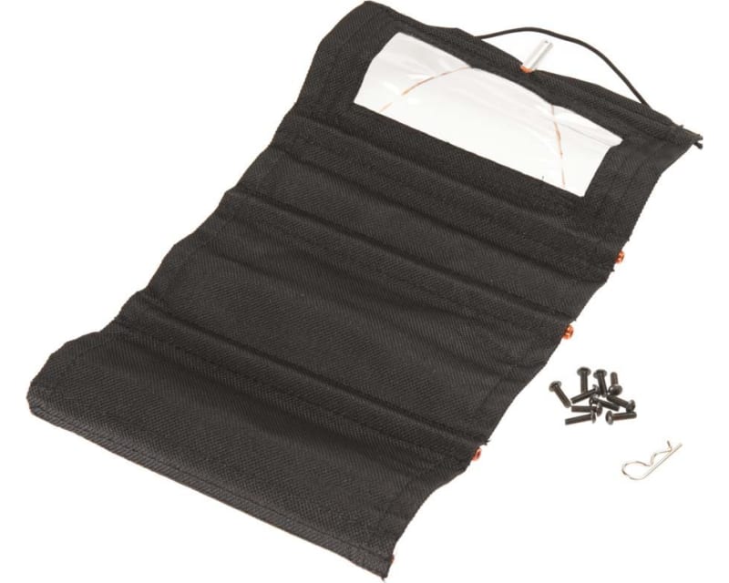 Jeep 4 Dr Soft Top Black Orange Rod