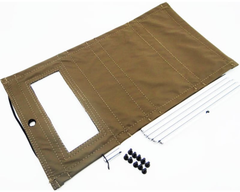 J33P 4 Dr Soft Top Tan silver Rod