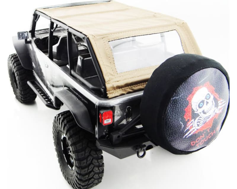 J33P 4 Dr Soft Top Tan silver Rod