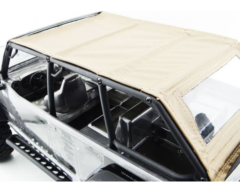 J33P 4 Dr Soft Top Tan silver Rod