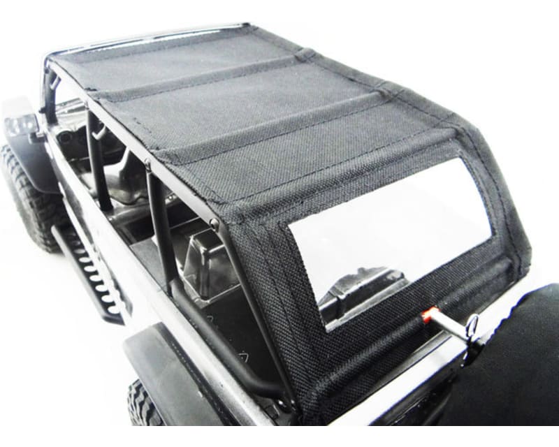 Tap to zoom Jeep 4 Dr Soft Top Black Orange Rod