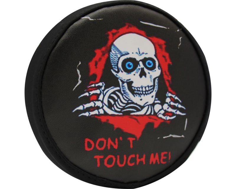 1:10 Scale Skull Don t Touch Me Spare Tires Cover - Scx10 (toy)