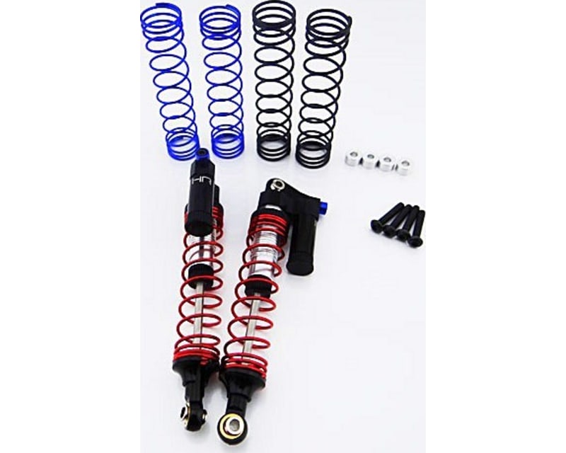 Piggyback Adj. Rebound Shock 61-90mm Black Scx