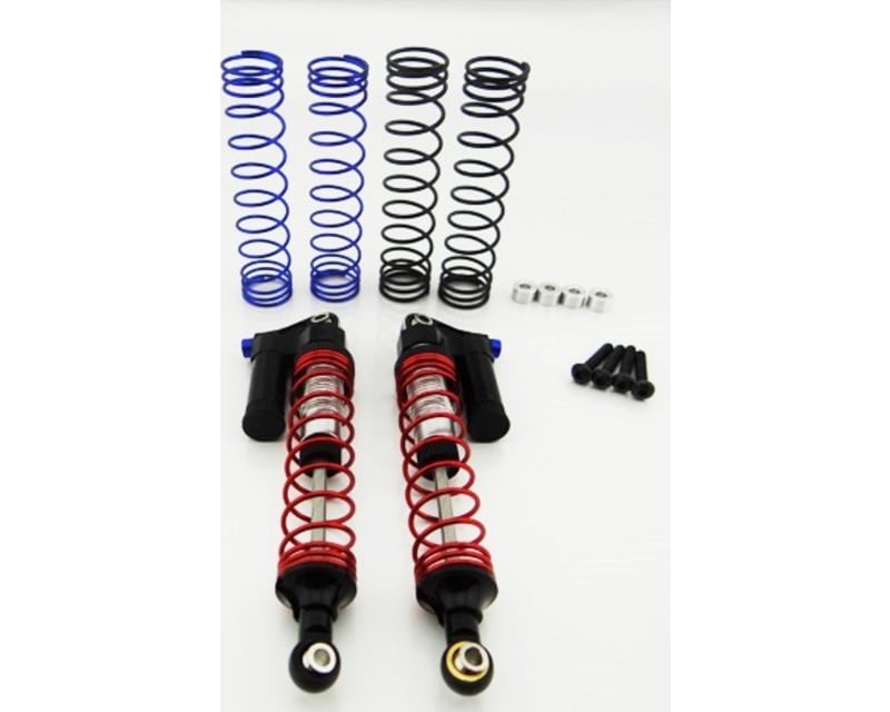 Piggyback Adj. Rebound Shock 61-90mm Black Scx