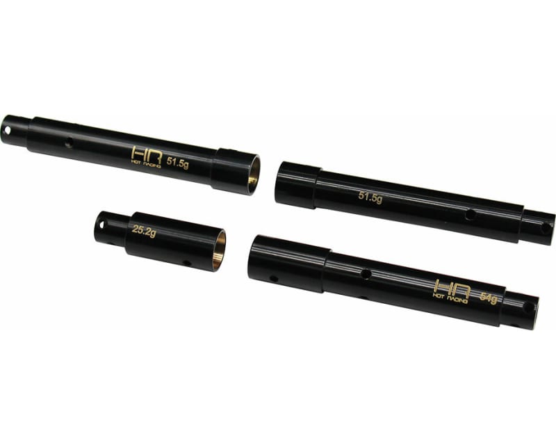 20mm Wide Brass Axle Tube Set: PRO