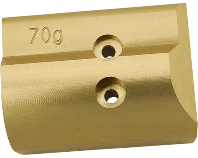 Tap to zoom Brass Axle Weight 70 G Each Scx Ii