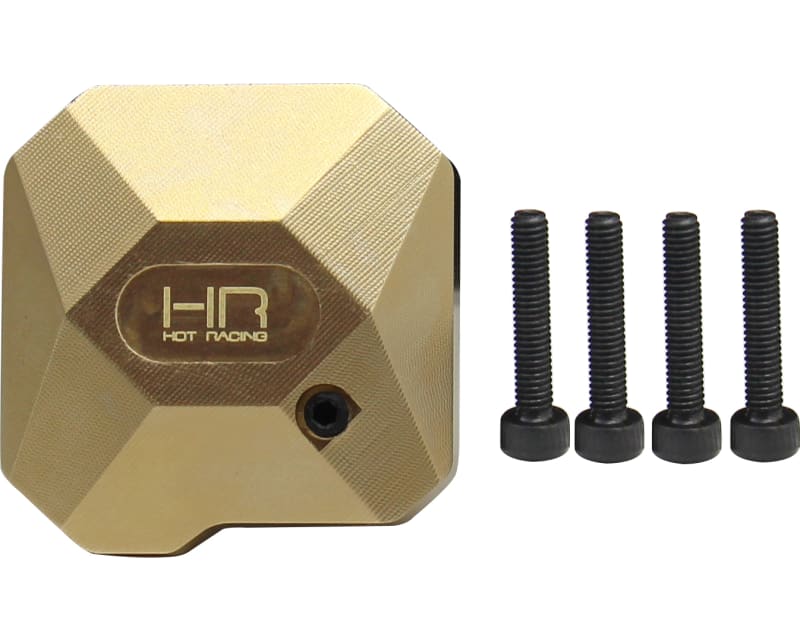 Heavy 48g Brass Differential Cover SCX II