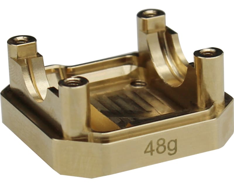 Heavy 48g Brass Differential Cover SCX II