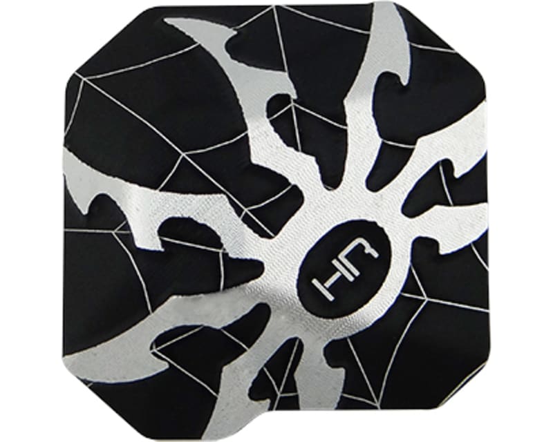 Aluminum Ar44 Axle Diff Spider Covers (Black) - Axial Scx 2