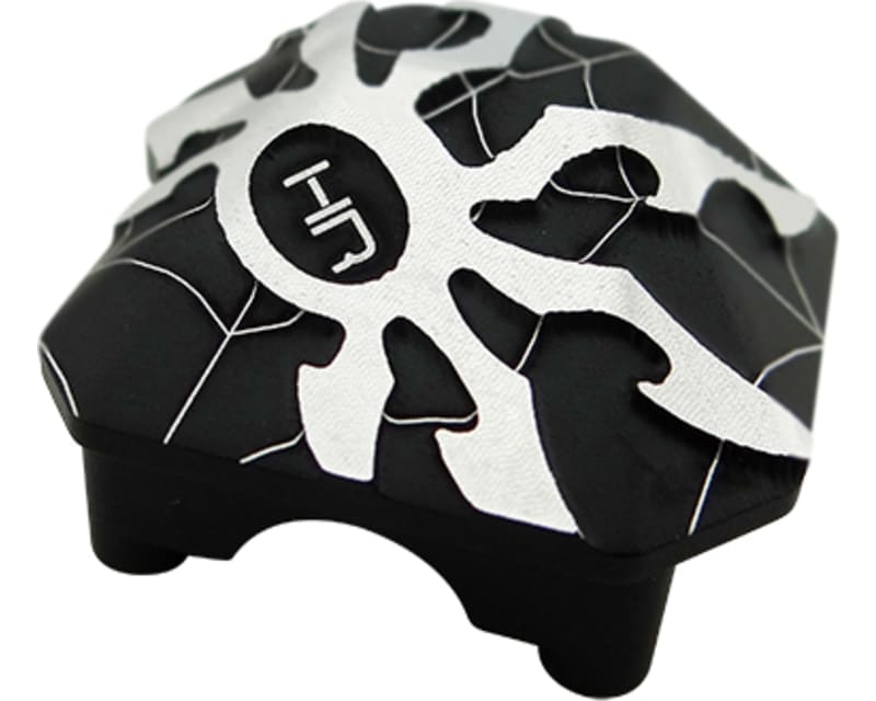 Aluminum Ar44 Axle Diff Spider Covers (Black) - Axial Scx 2