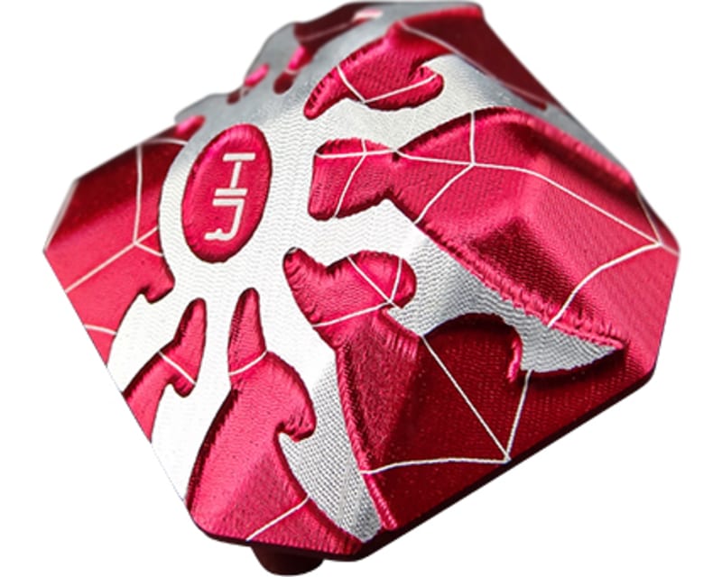 Aluminum Ar44 Axle Diff Spider Cover (Red) - Axial Scx 2