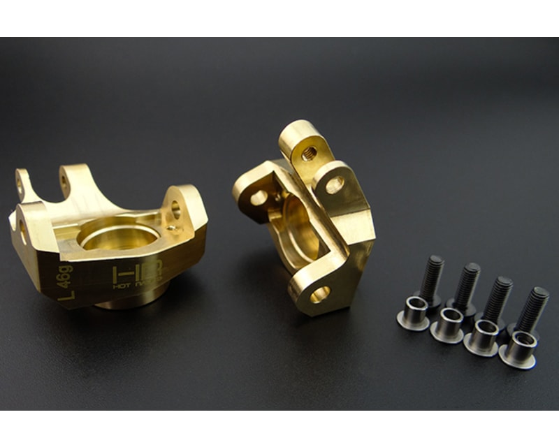 Brass Heavy Metal Hd Bearing Front Knuckle Scx Ii