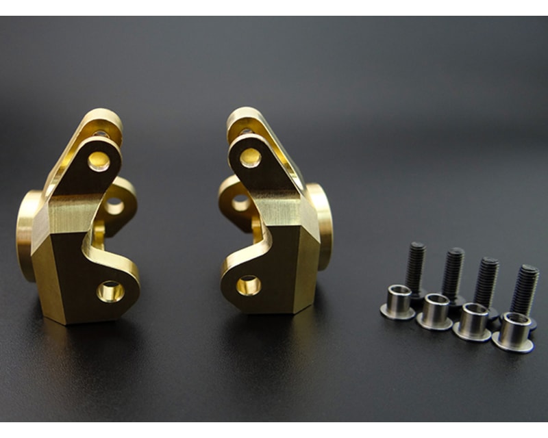 Brass Heavy Metal Hd Bearing Front Knuckle Scx Ii