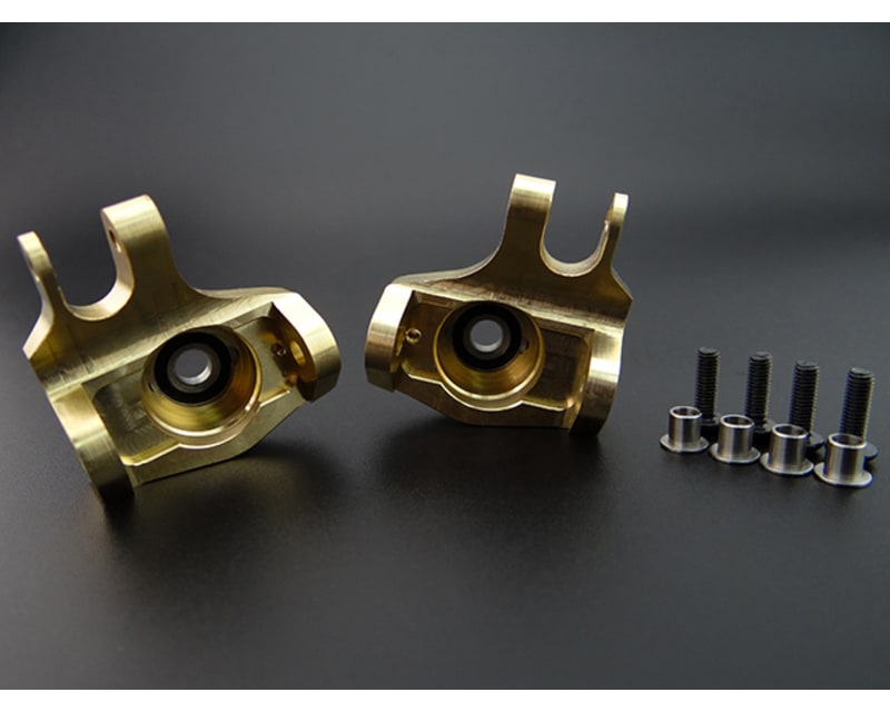 Brass Heavy Metal Hd Bearing Front Knuckle Scx Ii