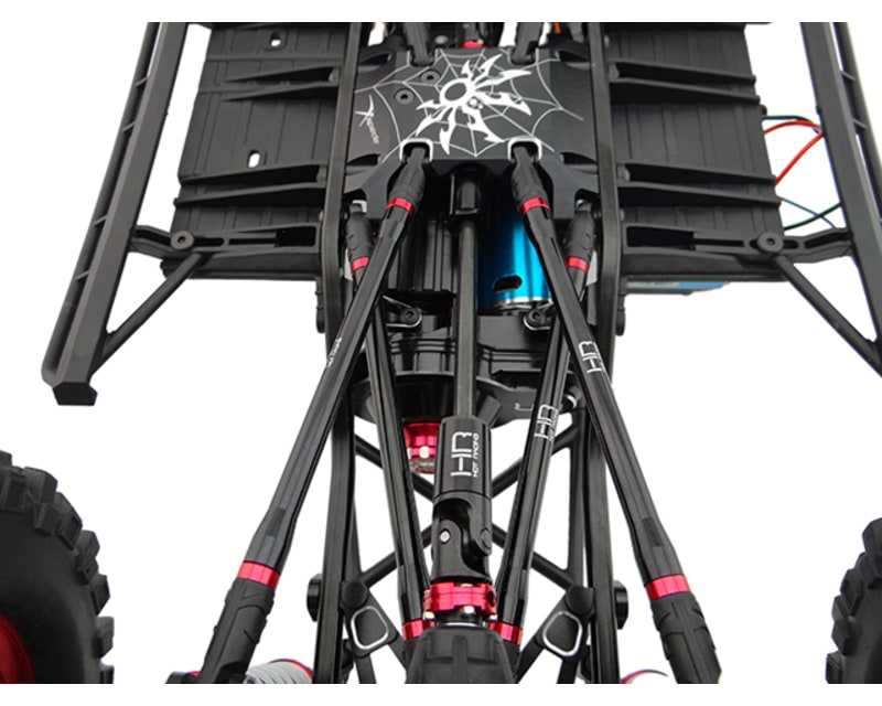 Heavy Duty Steel Scale Look U-Joints Shafts Scx10 Ii (2speed)