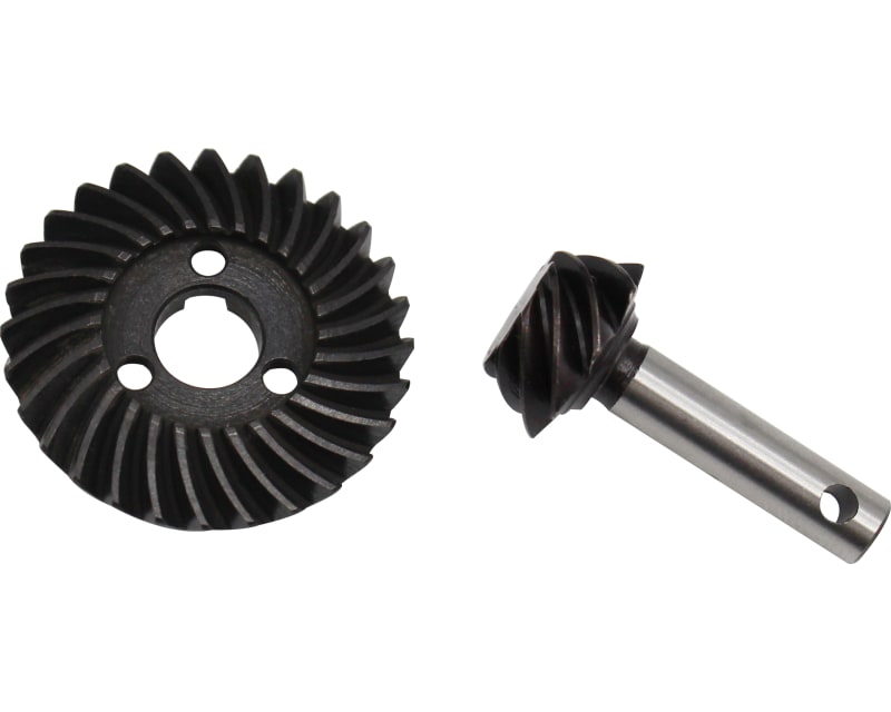 Reverse HD Steel Bevel Gear Set - 28t/8t 0.9 Module 3.5 Ratio