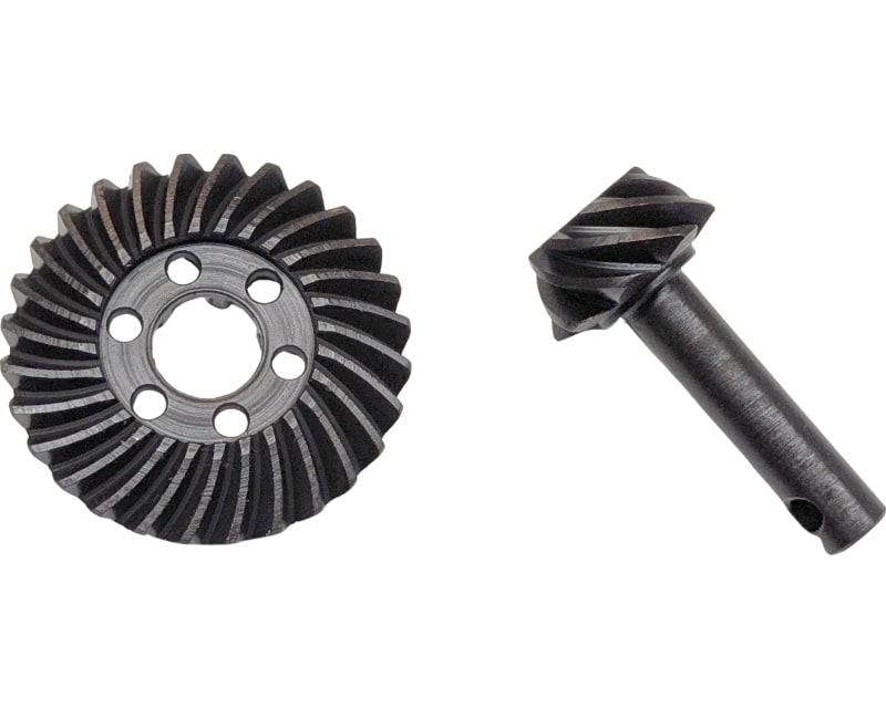 Tap to zoom Reverse HD Steel Bevel Gear Set - 28t/8t 0.9 Module 3.5 Ratio