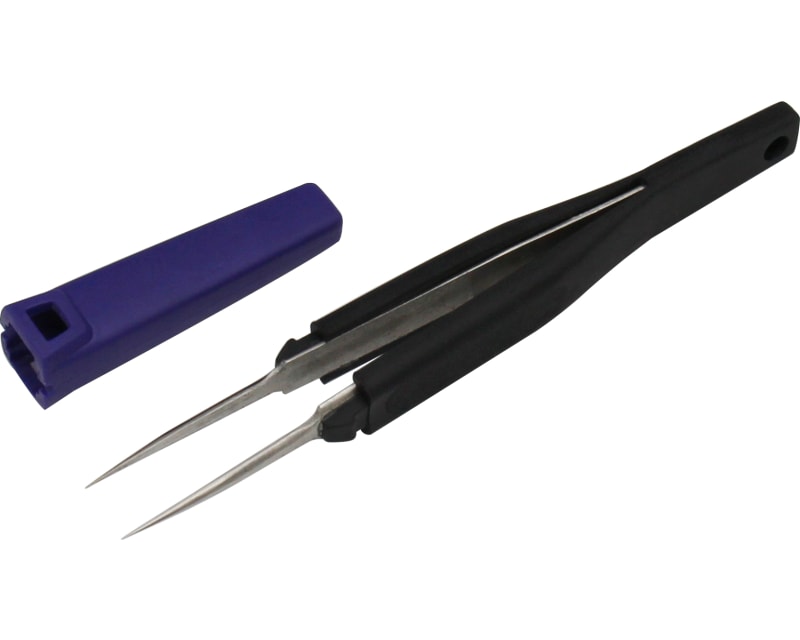 Splinter Tip Tweezer rubber grip with Cap
