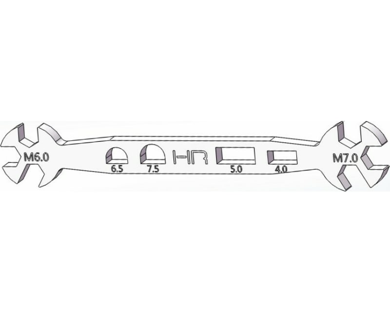 Stainless Steel Turnbuckle Wrench 6 & 7mm