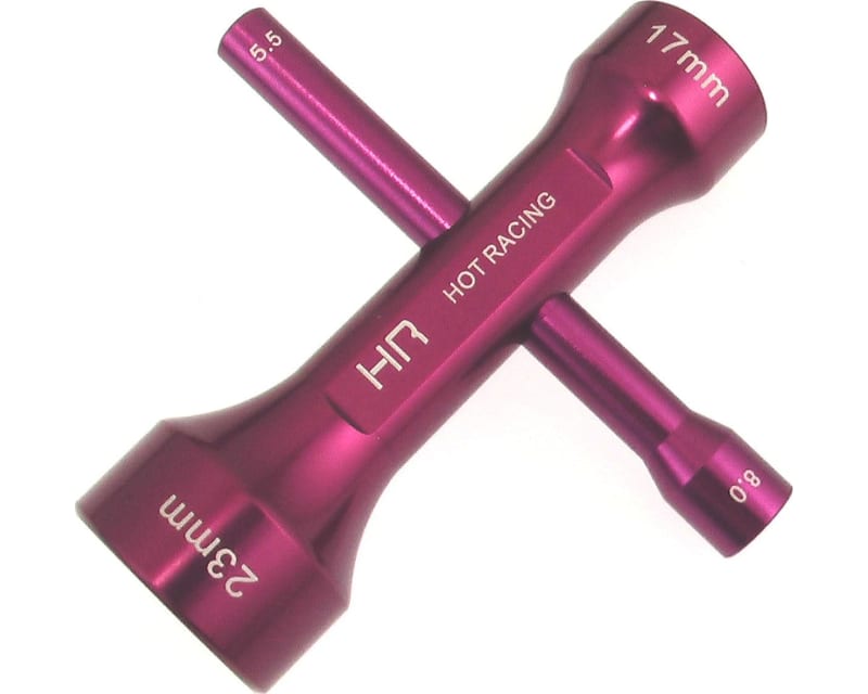 Purple monster Truck 4-way wrench
