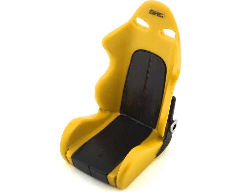Scale Drift Bucket Seat V2 (Yellow) for 1:10 scale model car