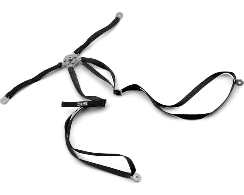 Scale Drift Bucket Seat Harness (Black) for 1:10 scale model car