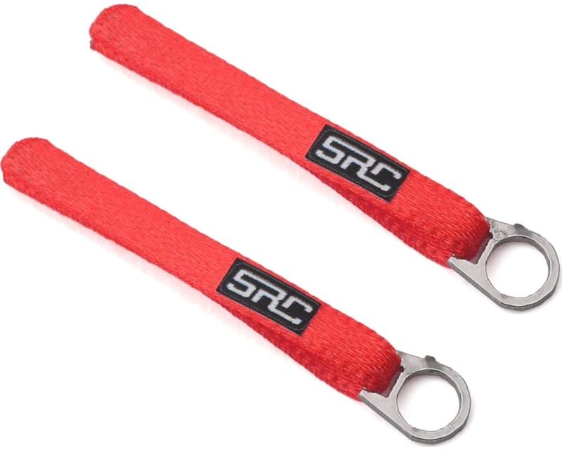 Scale Drift Nylon Tow Sling w/Steel Ring (Red) (2)