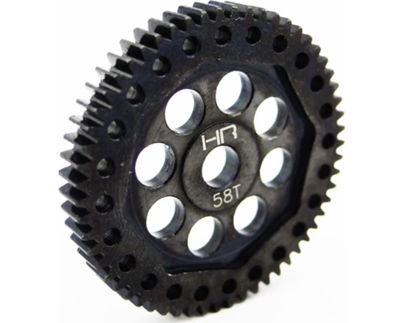 Tap to zoom Steel 0.5mod 58t Steel Gear 1/18 4wd