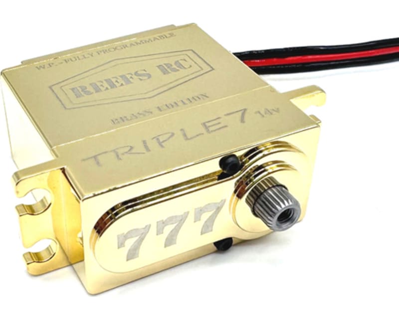 Triple7 Brass Edition Progammable Servo