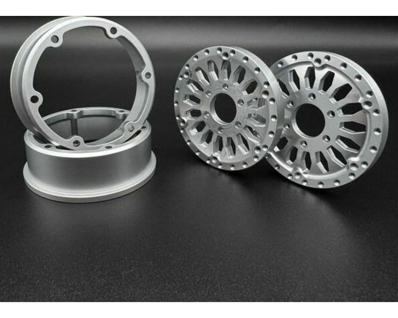 Tap to zoom Shield 1.9 Beadlock Wheels W/ Reef Hubs & Rings 2pk
