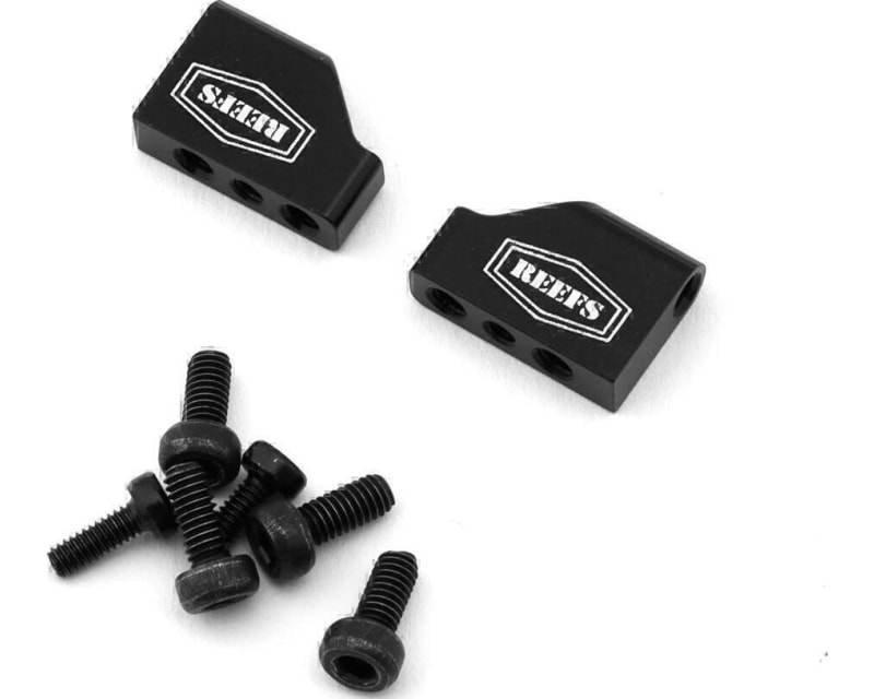 Tap to zoom Raw100 Mini Servo CNC-Machined Aluminum Mounting Tabs (2)
