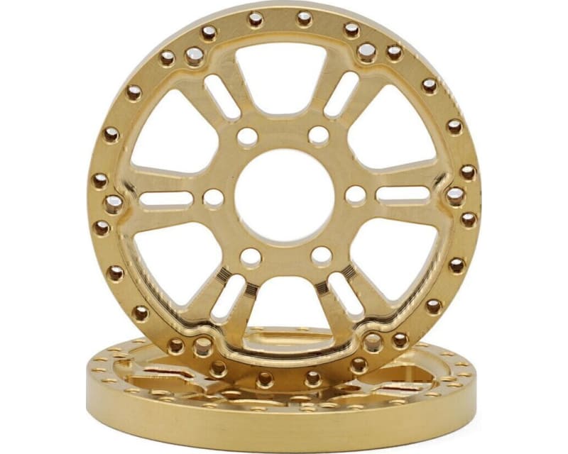 Brass 1.9 Blade Reversible Offset Wheel Face Set (2) (35g Each)