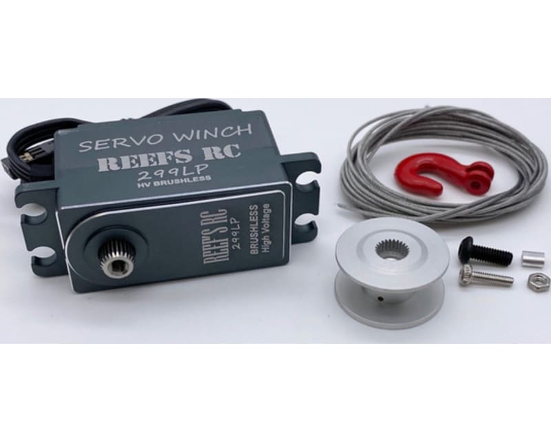 Tap to zoom 299 Low Profile Servo Winch W/ Built in Controller
