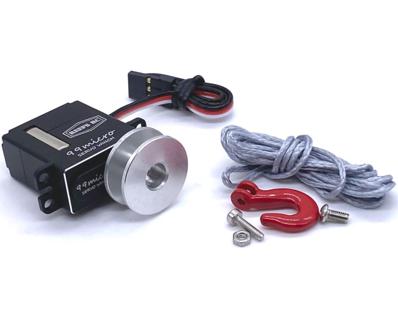 Tap to zoom Micro Servo Winch W/ Micro Spool Kit