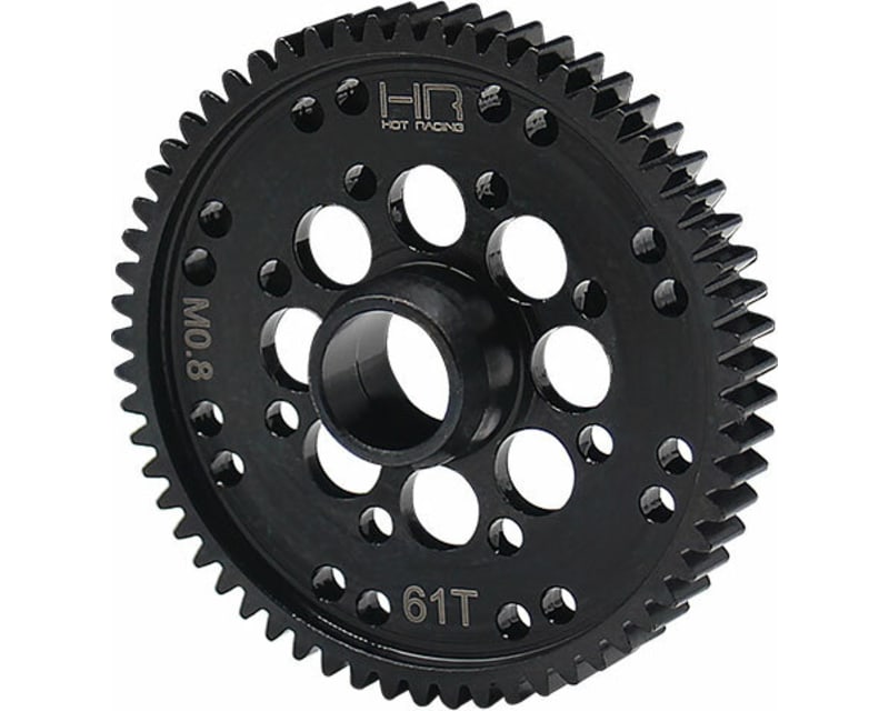 61t 0.8 mod 32P Steel Spur Gear Arrma Gorgon